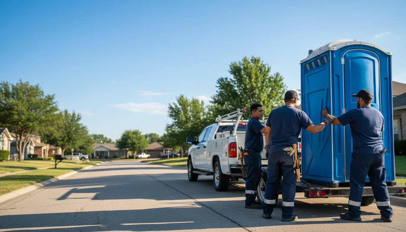 Portable Toilet Rental in Mcadoo, TX near me